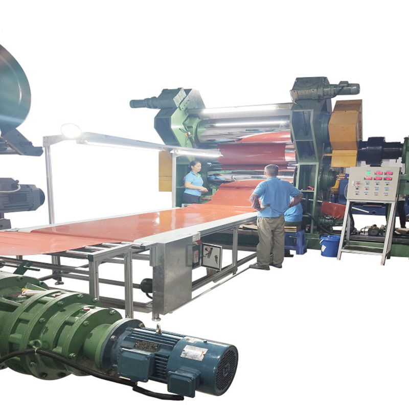 3-valcový gumený kalandrovací stroj